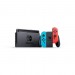 NINTENDO SWITCH WITH NEON BLUE AND NEON
