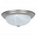 3LT 15-1/8IN FLUSH FIX ALBTR GLS SN