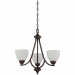 3-LT 100W MB PRESTON CHANDELIER