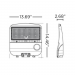 AREA LIGHT 100W 5000K TYPE III 13000L