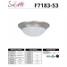 1LT-18W GU24 TWST-ON SATIN OPAL FLUSH