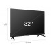 HISENSE 32" LED ANDROID TV 1080P