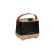 6-Can Mini Personal Fridge Cooler Black