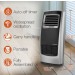 Lasko 22.5" 1500W Motion Heat Plus