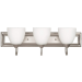 3LT-100W MB SCONCE FRSTD MILK GLS