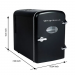 6 CAN MINI FRIDGE BLACK
