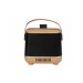 6-Can Mini Personal Fridge Cooler Black