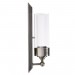 ESQUIRE 1LT WALL SCONCE WITH CLEAR GLASS