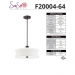 3 LT 60W MB AMALA BOWL PENDANT