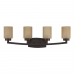 4LT 100W MB HADLEY VANITY PROVINCIAL BRO