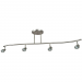 4LT 6.5W LED GU10 DUAL STEM BAR FIXTURE