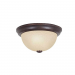 2LT FLUSH TEA STAIN GLS RB