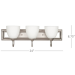3LT-100W MB SCONCE FRSTD MILK GLS