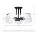3LT 100W MB STELLA SEMI FLUSH