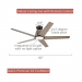 60 IN FLORET ECO IN OIL RUBBED BRONZE