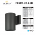 LED ROUND ALUM ROUND EXTERIOR 15W 3000K