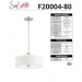 3 LT 60W MB AMALA BOWL PENDANT