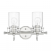 QAIRO 2LT MB VANITY WITH CLEAR SEEDED G