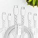 IHOME 3PK USB-C TO USB-C CHARGING CABLE