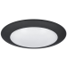 LED D7-1/2IN DISK LIGHT WITH PC DIFF BL