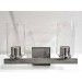 2LT HALSTON VANITY BRIGHT SATIN NICKEL