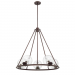 GALAXII 5-LT CHANDELIER WITH CLEAR SEED