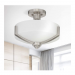 3 LT 100W MB HADLEY SEMI-FLUSH MOUNT