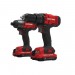 V20 Cordless Brushed 2 Tool DrIll and Dr