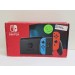 NINTENDO SWITCH WITH NEON BLUE AND NEON
