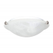 12IN 2LT FLUSH MOUNT 2-13W CFL ALB GL SN