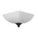 2-LT 60W MB STARLING FLUSH MOUNT