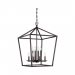 8LT 20IN 60W CB CAGE PENDANT