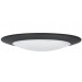 LED D7-1/2IN DISK LIGHT WITH PC DIFF BL