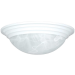 14-3/8IN TWIST-ON FAUX ALBTR WH