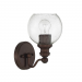 ORIANA 1LT MB VANITY WITH CLEAR