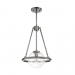 MESSIER 1-LT PENDANT WITH CLEAR SEEDED
