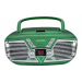 Sylvania SRCD211-GREEN Portable CD Boom