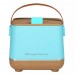6-CAN MINI PERSONAL FRIDGE COOLER BLUE