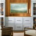DECO TV 65" FRAME BEZEL BRASS