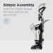 LIGHTWEIGHT UPRIGHT VACUUM CLEANER