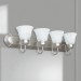 4LT VANITY ALBSTR GLASS SN
