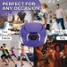 PROSCAN PORTABLE CD RADIO BOOMBOX, PURPL