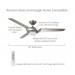 Sweep Eco Wifi 60" Brushed Steel