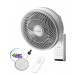 9 Inch Wall Mount Fan with Remote Contr