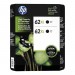 HP 62XL BLACK INK 2PK