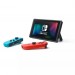 NINTENDO SWITCH WITH NEON BLUE AND NEON