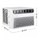 HISENSE 8000-BTU WINDOW AC INVERTER WIFI
