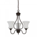 3 LT 100W MB VALARE CHANDELIER UP