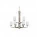 9 LT 60W MB HADLEY TWO-TIER CHANDELIER