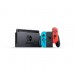 NINTENDO SWITCH WITH NEON BLUE AND NEON